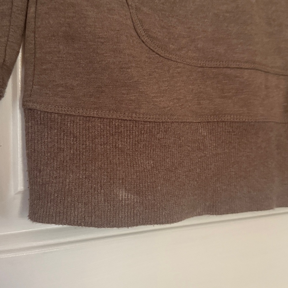 Llbean Brown Cowl Neck Pullover - image 3